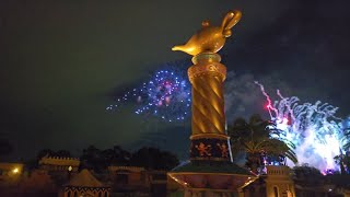 The Magic Carpets of Aladdin during Happily Ever After Fireworks [upl. by Theodosia]