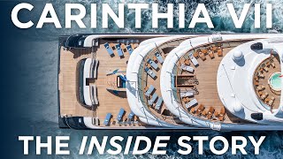 Inside the refit of Lürssens iconic 97m superyacht CARINTHIA VII  SuperYacht Times [upl. by Wittenburg]