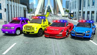 Meet New Police Cars Sergeant Lucas  Wheel City Heroes WCH  cartoons for children [upl. by Aniweta]