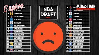 NBA Draft 2021  le gros bilan… de ce qu’on a moins aimé [upl. by Ketchan]