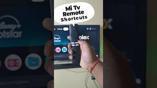 Mi Tv Remote Shortcuts 🔥 shortsfeed mitvremote mitv mitvxpro trending viralvideo ytshorts [upl. by Aierbma]