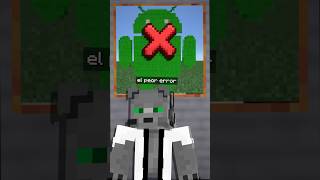 Peor ERROR de ANDROID Minecraft [upl. by Odarbil]