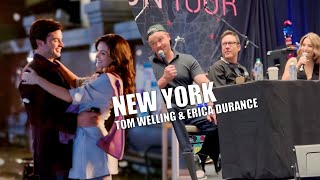 SMALLVILLE  Tom Welling shares a story about him amp Erica Durance in New York [upl. by Crespi941]