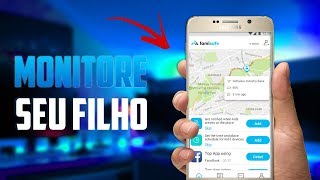 COMO MONITORAR CELULAR DO SEUS FILHOS  FamiSafe [upl. by Lorita]