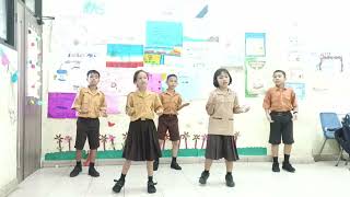 Formatif seni tari gerakan lagu sekolah minggu  Segala Puji Syukur Hanya BagiMu Tuhan [upl. by Ylra]