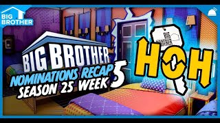 BB25 Ep 14 Nominations Recap September 3  Big Brother 25 [upl. by Aknaib]