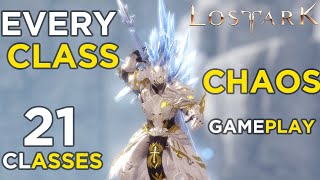 Lost Ark Gameplay All Classes  Chaos Dungeons  21 Classes [upl. by Irehs843]