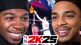 Deshae Frost amp Jay Cinco Plays NBA 2K25 [upl. by Ardnala]