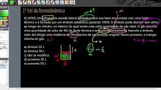 1ª Lei da Termodinâmica [upl. by Stringer]