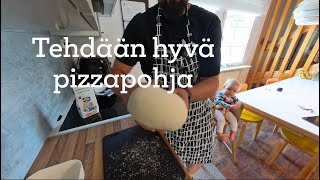 Täydellinen pizzapohja  Pizzaa Oonilla osa 13 [upl. by Paderna391]