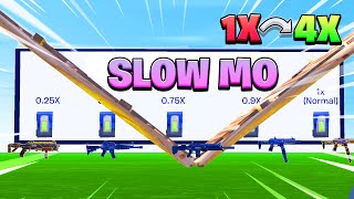 The BEST Slow Motion Map In Fortnite😱Custom Slow Motion 1v1s [upl. by Razal]