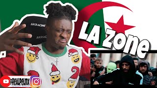 Didine Canon 16  La Zone 1 🇩🇿🔥Official Music Video Beat by Josh Petruccio REACTION [upl. by Yatnohs677]