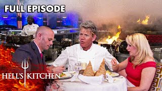 Hells Kitchen Season 14  Ep 14  Trial by Fire  Full Episode [upl. by Annahvas]