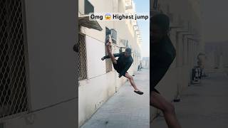 Flying Kick 😱 song shortsfeed trending viralvideo flying jumping ytshorts reels [upl. by Nnylaj]