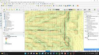 Calculating Topographic Position Index TPI using QGIS [upl. by Ahseenyt390]