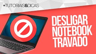 🔁 Como DESLIGAR  REINICIAR Notebook Travado pelo Teclado Positivo Lenovo Samsung [upl. by Bedell]