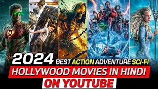 Top 5 New Action amp Adventure Hollywood Movies On Youtube In Hindi  2024 Hollywood Movies in Hindi [upl. by Topping]