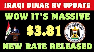 Iraqi Dinar🔥 Us Treasury amp Insight Iraq Iqd Revaluation Confirmed🔥 1 Iraqi dinar Exchange Rate Fixed [upl. by Melly]