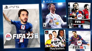 TÜM FIFA OYUNLARININ KAPAK YILDIZLARI İLE REBUILD FIFA 1993  FIFA 23  FIFA 23 KARİYER MODU [upl. by Zehcnas]