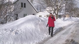 Lake effect storms pile up snow in Southern Tier [upl. by Gaiser]