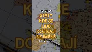 Kde si lidé dožívají nejnižšího věku👨‍💼👩‍💼🌍 [upl. by Musa]