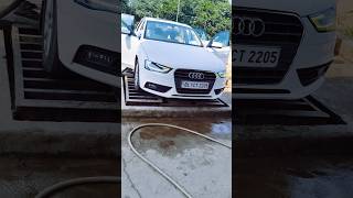 Audi A4 car detailing the ultimate foam washAUDi car hydraulic jack underbody deep cleaning audi [upl. by Arakawa]