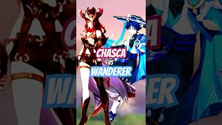 Chasca VS Wanderer  Genshin Impact Character Comparison genshinimpact natlan chasca [upl. by Fidelia]