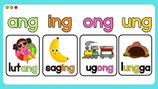 A BA KA DA Filipino Reading Lesson ang ing ong ung [upl. by Kassie386]