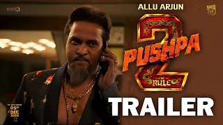 Pushpa 2  The Rule  Official Trailer  Allu Arjun  Sukumar  Rashmika  Fahadh Faasil New Updates [upl. by Rehtul]