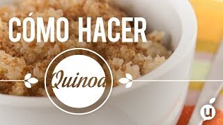 Cómo preparar quinoa  Receta de quinoa  Cómo hacer quinoa [upl. by Anifares634]