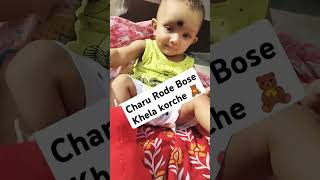 Charu Sokaler Misti Rode Khela korche shorts vlogsMysimpleLifestyle SadhanSathi keya789 [upl. by Dodie]