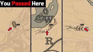 You Passed Here 1000 Times But Missed These 10 Secrets  RDR2  Part 4 [upl. by Eilojne]