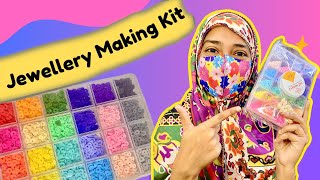 Jewellery Making Kit 2400 Beads Unboxing amp Review diybeadedjewelry [upl. by Artenra446]