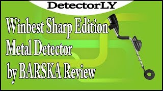 Winbest Sharp Edition Metal Detector by BARSKA Review [upl. by Efi]