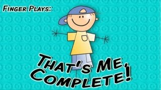 Thats Me Complete  finger play song for children [upl. by Cathrine]