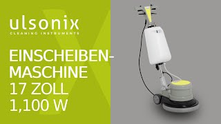 Einscheibenmaschine Ulsonix Cleaning Instruments TOPCLEAN 1100A  Produktpräsentation [upl. by Asyla]