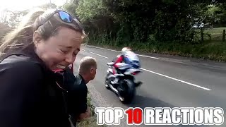 2018 ISLE OF MAN TT TOP 10 REACTIONS [upl. by Hocker]