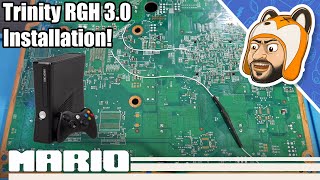 How to RGH3 a Xbox 360 Slim Trinity  Chipless RGH 30 Tutorial [upl. by Perice]