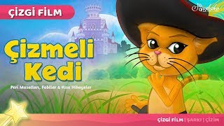 Adisebaba Çizgi Film Masallar  Çizmeli Kedi [upl. by Oilcareh]