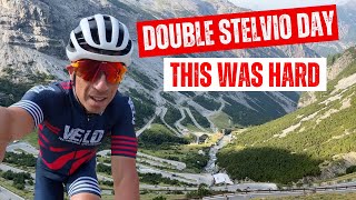 We climbed Stelvio TWICE 67 Miles with 11480ft of climbing [upl. by Burnett]