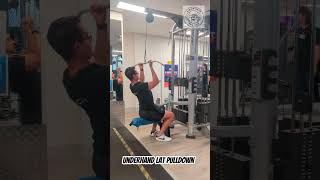 Underhand lat pulldown [upl. by Lilas]