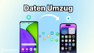 Kontakte von Android auf iPhone übertragen  Wechsel von Android zu iPhone Auf iOS übetragen [upl. by Ashly862]