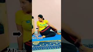 matsyendrasana and benefits yogashineYoga [upl. by Mars170]