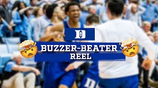 Duke Basketball AllTime BuzzerBeater Reel [upl. by Annavahs]