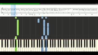 Daniel Powter  Free loop Piano Tutorial Synthesia [upl. by Sivraj]