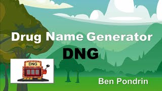 Drug Name Generator [upl. by Stephie943]