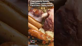 Choucroute charcuterie fumée et saucisses croquantes [upl. by Akkin]