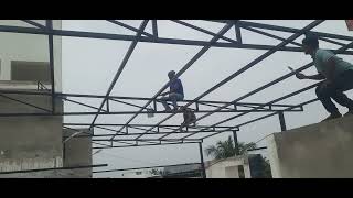 puff panel roofingTerrace puff sheet roofing Residential sandwich puff panel roofing 9941251500 [upl. by Asum]