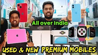 Cheapest iPhone Used amp New premium mobiles OnePlus iphones Mobile Market Mobile showroomTrichy [upl. by Anaik816]