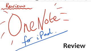 OneNote  one of the best note taking apps for iPad  review [upl. by Michey]